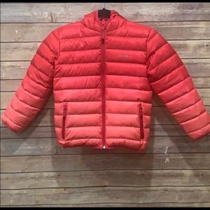Double sided girls winter jacket
